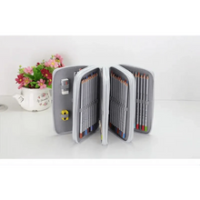 Load image into Gallery viewer, Unique Purple Cute Big 36/48/72 Holes Stationery Students Pencil Case High Quality Large Capacity Pencil Box
