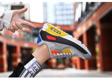 Load image into Gallery viewer, Unisex Air Cushion Sneakers Men's Colorful Casual  Fashion Jogging Sneakers Outdoor Sports Sneakers Lace Up Unisex Walk Women's Air Athletic Running Sneakers
