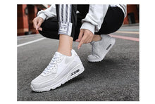 Load image into Gallery viewer, Unisex Air Cushion Sneakers Men's Colorful Casual  Fashion Jogging Sneakers Outdoor Sports Sneakers Lace Up Unisex Walk Women's Air Athletic Running Sneakers
