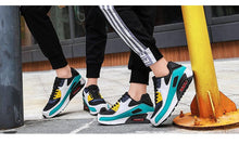 Load image into Gallery viewer, Unisex Air Cushion Sneakers Men's Colorful Casual  Fashion Jogging Sneakers Outdoor Sports Sneakers Lace Up Unisex Walk Women's Air Athletic Running Sneakers
