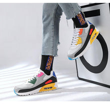 Load image into Gallery viewer, Unisex Air Cushion Sneakers Men's Colorful Casual  Fashion Jogging Sneakers Outdoor Sports Sneakers Lace Up Unisex Walk Women's Air Athletic Running Sneakers
