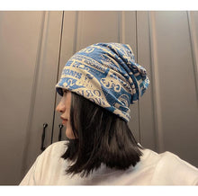 Load image into Gallery viewer, Unisex Beanie Hats Autumn Comfortable Cotton Hat  Men Retro Knitted Hat Women Balaclava Sports Kerchief Bobble Hat  Spring Knit Slouchy Lightweight Knit Hat Slouch Cap Casual Box Skellies Beanies Thin Bonnet Cap Autumn Casual Beanies Hat
