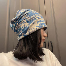 Load image into Gallery viewer, Unisex Beanie Hats Autumn Comfortable Cotton Hat  Men Retro Knitted Hat Women Balaclava Sports Kerchief Bobble Hat  Spring Knit Slouchy Lightweight Knit Hat Slouch Cap Casual Box Skellies Beanies Thin Bonnet Cap Autumn Casual Beanies Hat
