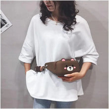 Load image into Gallery viewer, Unisex Cartoon Design Waist Fanny Pack For Traveling Unique Fashion Bag Cute Chest Bag For Women
