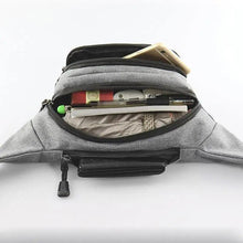 Load image into Gallery viewer, Unisex Casual Chest Belt Simple Waist Bag Adjustable Fanny Pack Pouch Outdoors Traveling Bag
