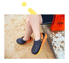 Load image into Gallery viewer, Unisex Childrens Sandals Breathable Shoes For Boys And Girls Cool Shoes Toddlers Clogs Child Summer Slides Slippers Indoor Outdoor Beach Pool Shower Colorful Sandals
