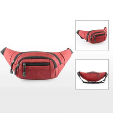 Load image into Gallery viewer, Unisex Classic Design Sports Fanny Pack Stylish Waist Bag Large Capacity Outdoor Travel Waist Bag
