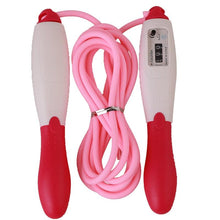 Load image into Gallery viewer, Unisex Fitness  Jump Ropes With Counter Sports Fitness Adjustable Fast Speed Counting Jump Skip Rope Wire Calories Counting Cordless Rope Skipping For Adult Boys Girls
