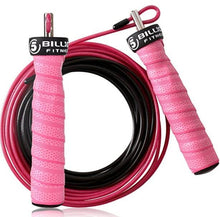 Load image into Gallery viewer, Unisex Jump Rope Speed Weighted Jump Ropes Adjustable Wire Skipping Rope Cable Ball Bearings Regular Rope With Extra Speed Cable Ball Bearings Anti-Slip Handle For Double Unders Outdoor Workout

