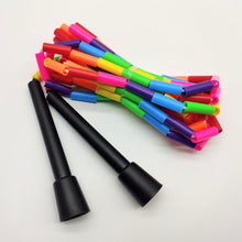 Load image into Gallery viewer, Unisex Jump Rope Stripe Ropes With Plastic Handles For Any Skill Level Sports Segmented Jump Rope For Outdoor Fitness Gym Men Women Kids Best For Sports Outdoors Jumping Rope 2.9m
