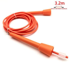 Load image into Gallery viewer, Unisex Jump Rope Stripe Ropes With Plastic Handles For Any Skill Level Sports Segmented Jump Rope For Outdoor Fitness Gym Men Women Kids Best For Sports Outdoors Jumping Rope 2.9m
