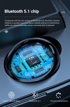 Load image into Gallery viewer, Unisex Lightweight Wireless Headphones Bluetooth 5.1 Headphones Waterproof Sport Earphone Headset Bluetooth Earpiece Sports Headphones Wireless Wearable Music Player Sweatproof Workout Portable Headphones LED Smart Screen Display Design
