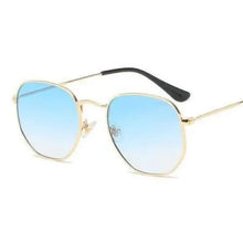 Load image into Gallery viewer, Unisex Luxury Summer Square Men Sunglasses UV400 Sun Glasses Women Metal Frame Glasses Ladies Eyewear
