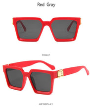 Load image into Gallery viewer, Unisex Polarized Black Summer Sunglasses Classic Style Sunglasses For Men Square Shape Design Eyeglasses For Men/Women Luxury Mirror Retro Style High Quality Glasses For Female
