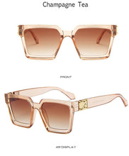 Load image into Gallery viewer, Unisex Polarized Black Summer Sunglasses Classic Style Sunglasses For Men Square Shape Design Eyeglasses For Men/Women Luxury Mirror Retro Style High Quality Glasses For Female
