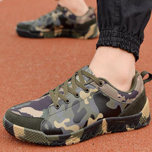 Load image into Gallery viewer, Unisex Running Sport Outdoor Sneakers Breathable Women Camouflage Green Walking Jogging Sneakers Fashion Lightweight Running Casual Sneakers For Workout
