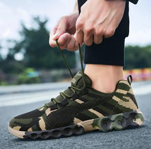 Load image into Gallery viewer, Unisex Running Sport Outdoor Sneakers Breathable Women Camouflage Green Walking Jogging Sneakers Fashion Lightweight Running Casual Sneakers For Workout
