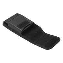 Load image into Gallery viewer, Unisex Simple Black Design Men Small Cell Phone Holster Storage Waist Fanny Pack Zipper Storage Credit Card Holder
