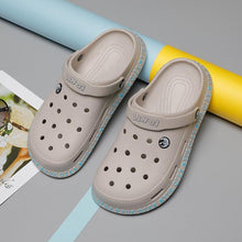 Load image into Gallery viewer, Unisex Summer Casual Sandals Breathable Flats Lightweight Comfortable Slip-on Water Clogs Shoes Slippers Lightweight Beach Outdoor Shoes For Men And Women
