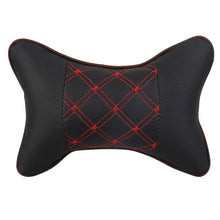 Load image into Gallery viewer, Universal Car Neck Pillows PVC Leather Breathable Mesh Auto Car Neck Rest Headrest Cushion Headrest Pillow Pillow Neck Pillows PU &amp; Cloth Excellent Durability Auto Safety Car Headrest Breathe Seat Head Neck Rest Pillow Universal Fit For All Vehicles
