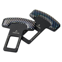 Load image into Gallery viewer, Universal Car Safety Belt Clip Car Seat Belt Buckle Carbon Fiber Car Safety Seat Belt Buckle Alarm Stopper Clip Clamp Extender Car Seat Tool Auto Interior Accessories Vehicle-mounted Bottle Openers Car Accessories
