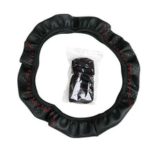 Load image into Gallery viewer, Universal Car Steering Wheel Cover Skid Proof Auto Steering- Wheel Cover Anti-Slip Embossing Leather  Auto Car Steering Wheel Cover Auto Steering- Wheel Cover Microfiber Leather Viscose Breathable Anti-Slip Anti-Slip Embossing Car-styling Car Accessories
