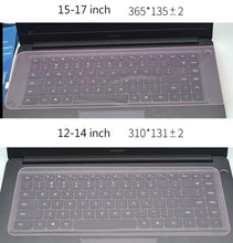 Load image into Gallery viewer, Universal Laptop Cover Keyboard Skin Dustproof Waterproof Soft Silicone Protector Generic For Gaming Laptop Keyboard Skin Protector For Gaming Lovers
