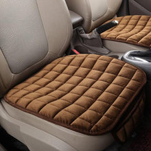 Load image into Gallery viewer, Universal Winter Warm Car Seat Cover Cushion Anti-slip Front Chair Seat Breathable Pad Car Seat Protector Seat Covers Car Seat Breathable Anti Slip Car Seat Cushion Cover Pad Mat Nonslip Winter Warm Lattice Pattern Protector Auto Chair Cushion for Cars
