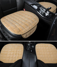 Load image into Gallery viewer, Universal Winter Warm Car Seat Cover Cushion Anti-slip Front Chair Seat Breathable Pad Car Seat Protector Seat Covers Car Seat Breathable Anti Slip Car Seat Cushion Cover Pad Mat Nonslip Winter Warm Lattice Pattern Protector Auto Chair Cushion for Cars

