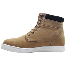 Load image into Gallery viewer, CALTO - T53121 - 2.6 Inches Taller (Nubuck Tan) - High top sneak-boot
