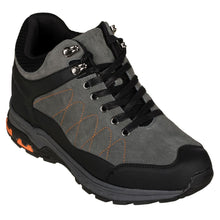 Load image into Gallery viewer, CALTO - H75472 - 3.2 Inches Taller (Grey) - Hiking Style Boots
