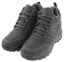 Load image into Gallery viewer, CALTO - H0032 - 4 Inches Taller (Grey) - Hiking Style Boots
