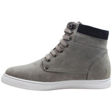 Load image into Gallery viewer, CALTO - T53120 - 2.6 Inches Taller (Nubuck Grey) - High top sneak-boot
