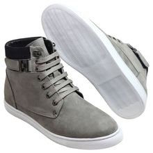 Load image into Gallery viewer, CALTO - T53120 - 2.6 Inches Taller (Nubuck Grey) - High top sneak-boot

