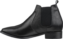 Load image into Gallery viewer, CALTO Black Leather Chelsea Boots - 3 Inches - T54021
