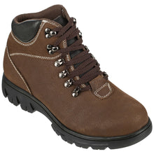 Load image into Gallery viewer, CALDEN Work-Style Elevator Boots (Nubuck Khaki Brown) - Three Inches - K228112

