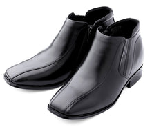 Load image into Gallery viewer, CALDEN - K99805 - 3.2 Inches Taller (Black) Zipper Boots
