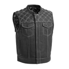 Load image into Gallery viewer, Upside Men's Club Style Leather Vest
