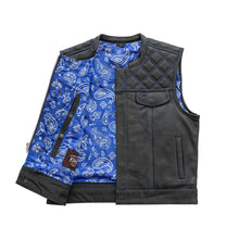 Load image into Gallery viewer, Upside Men's Club Style Leather Vest
