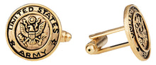 Load image into Gallery viewer, US Army Cufflinks Gold
