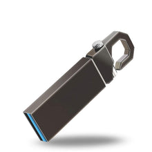 Load image into Gallery viewer, USB 3.0 Metal Pen Drive 8GB 16GB 32GB 64GB USB Flash Drive Flash Stick Disk On Key 3.0 Memory Stick Dual Memory Stick for Laptop PC Mac Computer Car Audio Projector
