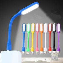 Load image into Gallery viewer, USB LED Read Study Work Desk Plug-in Light Lamp Touch Telescopic Portable Foldable Light Night Light Eye Protection Desk Light Decorative Table Lamp Cute Study Lamps for Bedroom Décor
