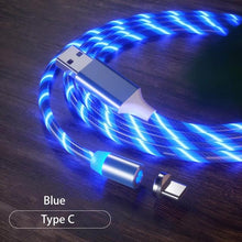 Load image into Gallery viewer, USB Phone  Magnet Phone Charger Cord Cable Car Phone Charger Mobile USB Magnetic Cable Micro USB Phones Cable Car Data Line Streamer Data Cable Fast Charging 360 Degree Magnetic USB Magnetic Cable Micro USB Magnet Phone Charger Cord
