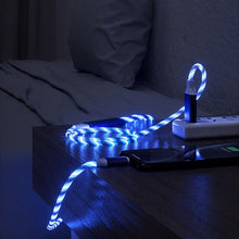 Load image into Gallery viewer, USB Phone  Magnet Phone Charger Cord Cable Car Phone Charger Mobile USB Magnetic Cable Micro USB Phones Cable Car Data Line Streamer Data Cable Fast Charging 360 Degree Magnetic USB Magnetic Cable Micro USB Magnet Phone Charger Cord
