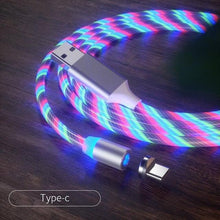 Load image into Gallery viewer, USB Phone  Magnet Phone Charger Cord Cable Car Phone Charger Mobile USB Magnetic Cable Micro USB Phones Cable Car Data Line Streamer Data Cable Fast Charging 360 Degree Magnetic USB Magnetic Cable Micro USB Magnet Phone Charger Cord
