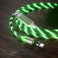 Load image into Gallery viewer, USB Phone  Magnet Phone Charger Cord Cable Car Phone Charger Mobile USB Magnetic Cable Micro USB Phones Cable Car Data Line Streamer Data Cable Fast Charging 360 Degree Magnetic USB Magnetic Cable Micro USB Magnet Phone Charger Cord
