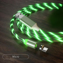 Load image into Gallery viewer, USB Phone  Magnet Phone Charger Cord Cable Car Phone Charger Mobile USB Magnetic Cable Micro USB Phones Cable Car Data Line Streamer Data Cable Fast Charging 360 Degree Magnetic USB Magnetic Cable Micro USB Magnet Phone Charger Cord

