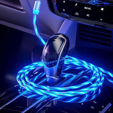 Load image into Gallery viewer, USB Phone  Magnet Phone Charger Cord Cable Car Phone Charger Mobile USB Magnetic Cable Micro USB Phones Cable Car Data Line Streamer Data Cable Fast Charging 360 Degree Magnetic USB Magnetic Cable Micro USB Magnet Phone Charger Cord
