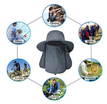 Load image into Gallery viewer, UV Defense Wide Brim Hat for Outdoor Adventures
