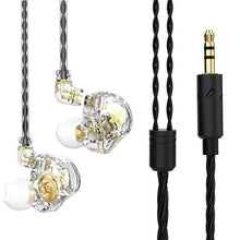 Load image into Gallery viewer, V5.0 HD Stereo Sound Sports Wireless Over-Ear Headphones with Mic, Passive Noise Cancelling Headsets, 9 Hours Battery for Gym Running QKZ AK6 MAX In-Ear Earphone Bass Stereo Earbuds Wired Headphones Noise Cancelling Waterproof Headsets with Microphone
